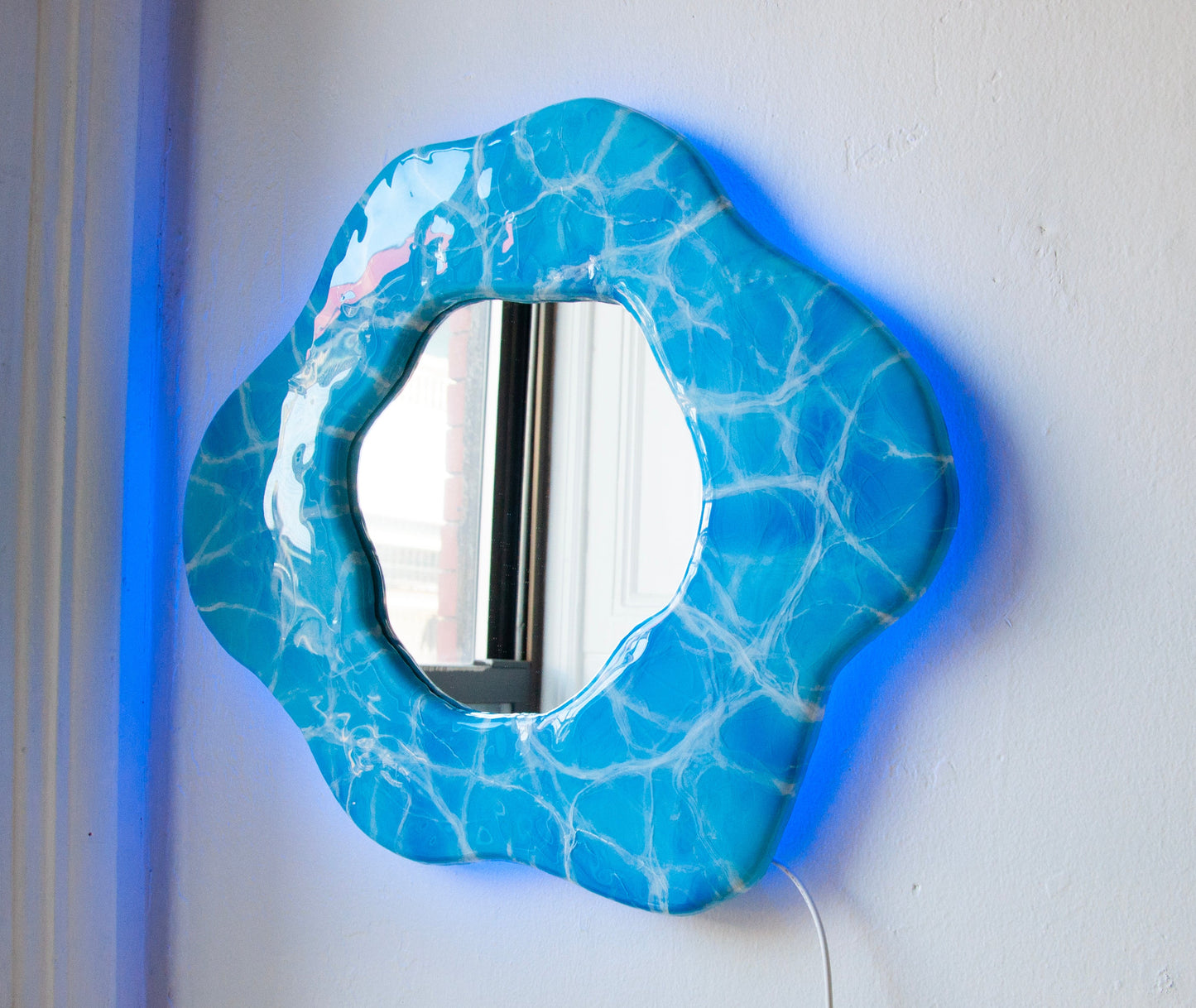 Pool Mirror with LED